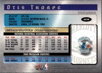 2000-01 Fleer Futures #23 Otis Thorpe Back