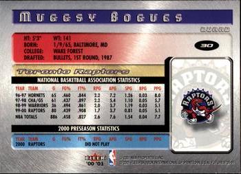 2000-01 Fleer Futures #30 Muggsy Bogues Back