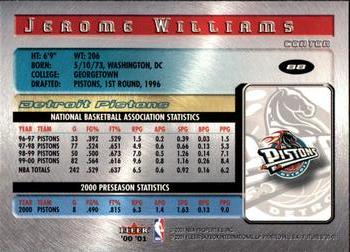 2000-01 Fleer Futures #88 Jerome Williams Back
