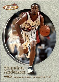 2000-01 Fleer Futures #111 Shandon Anderson Front