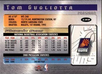 2000-01 Fleer Futures #133 Tom Gugliotta Back