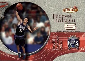 2000-01 Fleer Futures #201 Hidayet Turkoglu Front