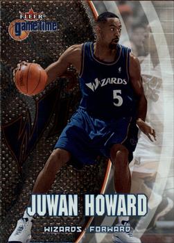 2000-01 Fleer Game Time #8 Juwan Howard Front