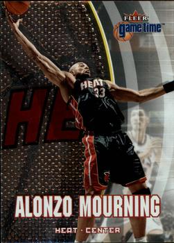 2000-01 Fleer Game Time #10 Alonzo Mourning Front