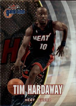 2000-01 Fleer Game Time #17 Tim Hardaway Front