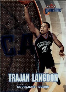 2000-01 Fleer Game Time #29 Trajan Langdon Front