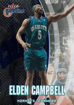 2000-01 Fleer Game Time #49 Elden Campbell Front