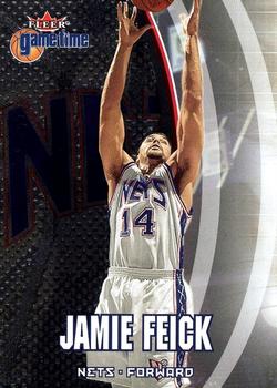 2000-01 Fleer Game Time #51 Jamie Feick Front
