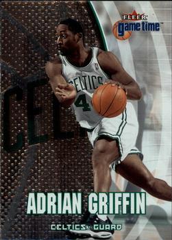 2000-01 Fleer Game Time #65 Adrian Griffin Front