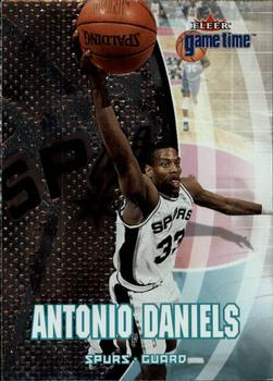 2000-01 Fleer Game Time #80 Antonio Daniels Front