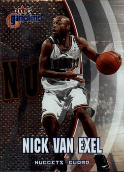 2000-01 Fleer Game Time #83 Nick Van Exel Front
