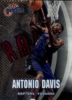 2000-01 Fleer Game Time #85 Antonio Davis Front