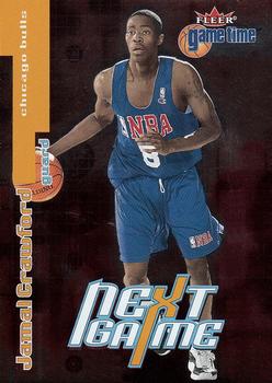 2000-01 Fleer Game Time #95 Jamal Crawford Front