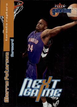 2000-01 Fleer Game Time #117 Morris Peterson Front