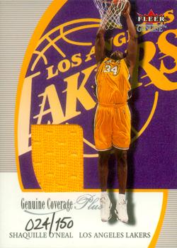 2000-01 Fleer Genuine - Genuine Coverage Plus #NNO Shaquille O'Neal Front