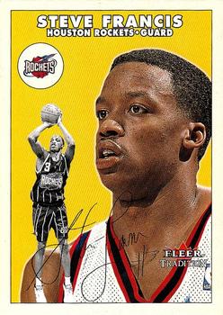 2000-01 Fleer Tradition Glossy #5 Steve Francis Front