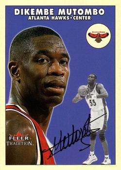 2000-01 Fleer Tradition Glossy #61 Dikembe Mutombo Front