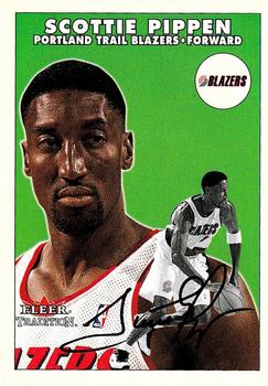 2000-01 Fleer Tradition Glossy #155 Scottie Pippen Front