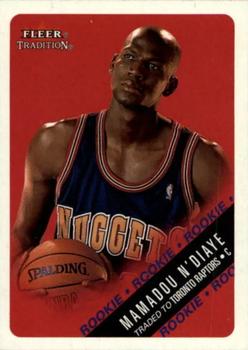 2000-01 Fleer Tradition Glossy #214 Mamadou N'Diaye Front
