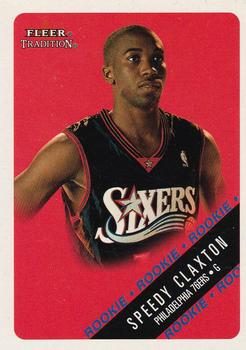 2000-01 Fleer Tradition Glossy #220 Speedy Claxton Front