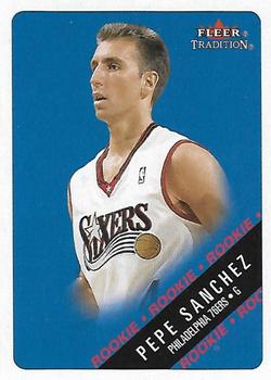 2000-01 Fleer Tradition Glossy #224 Pepe Sanchez Front