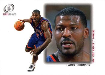 2000-01 Fleer Legacy #50 Larry Johnson Front