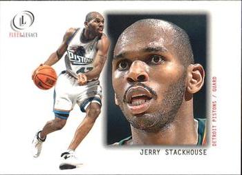 2000-01 Fleer Legacy #60 Jerry Stackhouse Front