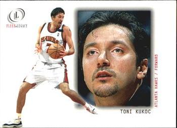 2000-01 Fleer Legacy #83 Toni Kukoc Front