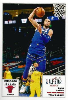 2021-22 Panini NBA Sticker & Card Collection European Edition #45 Zach Lavine Front