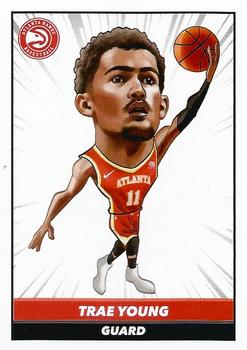 2021-22 Panini NBA Sticker & Card Collection European Edition #107 Trae Young Front