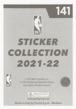2021-22 Panini NBA Sticker & Card Collection European Edition #141 Nicolas Claxton Back