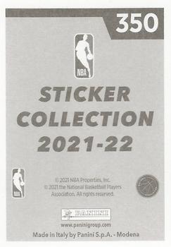 2021-22 Panini NBA Sticker & Card Collection European Edition #350 Danuel House Jr. Back