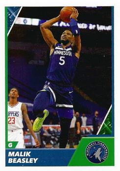 2021-22 Panini NBA Sticker & Card Collection European Edition #398 Malik Beasley Front