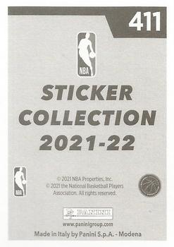 2021-22 Panini NBA Sticker & Card Collection European Edition #411 Jonas Valanciunas Back