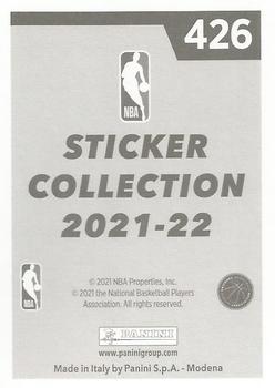 2021-22 Panini NBA Sticker & Card Collection European Edition #426 Aleksej Pokusevski Back
