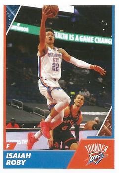 2021-22 Panini NBA Sticker & Card Collection European Edition #427 Isaiah Roby Front