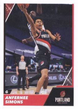 2021-22 Panini NBA Sticker & Card Collection European Edition #453 Anfernee Simons Front