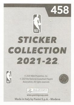 2021-22 Panini NBA Sticker & Card Collection European Edition #458 Harrison Barnes Back