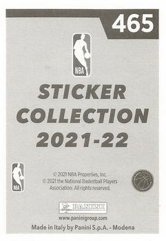 2021-22 Panini NBA Sticker & Card Collection European Edition #465 Richaun Holmes Back