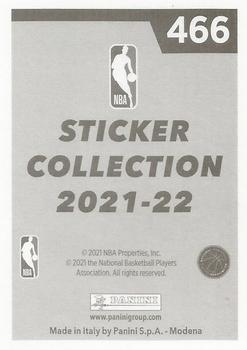 2021-22 Panini NBA Sticker & Card Collection European Edition #466 Terence Davis II Back