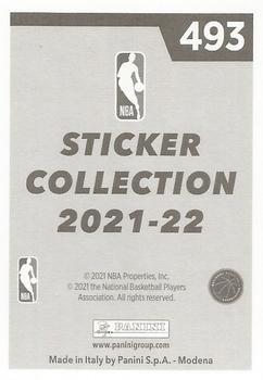 2021-22 Panini NBA Sticker & Card Collection European Edition #493 Hassan Whiteside Back