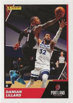 2021-22 Panini NBA Sticker & Card Collection European Edition - Cards #20 Damian Lillard Front