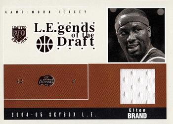 2004-05 SkyBox LE - Legends of the Draft Jerseys #LD-EB Elton Brand Front