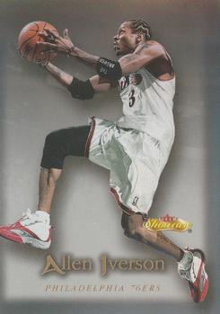 2000-01 Fleer Showcase #26 Allen Iverson Front