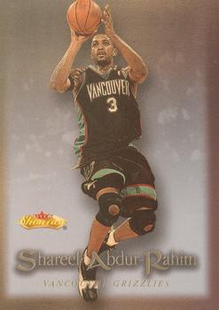 2000-01 Fleer Showcase #74 Shareef Abdur-Rahim Front