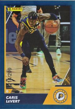 2021-22 Panini NBA Sticker & Card Collection - Cards Blue #19 Caris LeVert Front