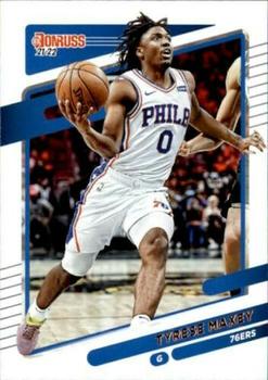2021-22 Donruss #48 Tyrese Maxey Front