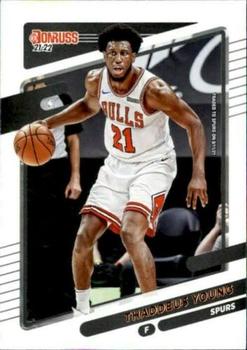 2021-22 Donruss #90 Thaddeus Young Front