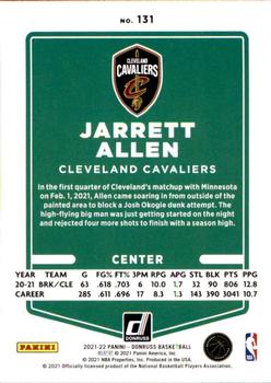 2021-22 Donruss #131 Jarrett Allen Back