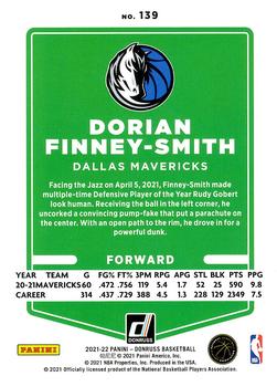 2021-22 Donruss #139 Dorian Finney-Smith Back